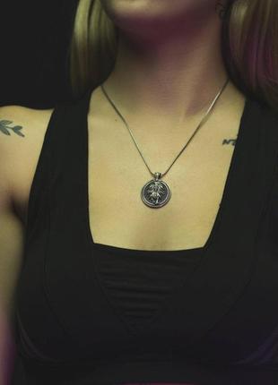 Серебряный кулон "знак зодиака лев" 133200лев