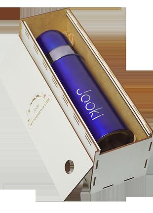 Термос jooki “travel”, синий 500 мл + подарочная коробка.
