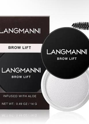 Гель-воск для фиксации бровей langmanni,