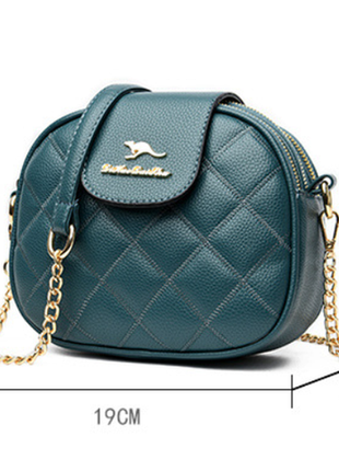 Стильна жіноча міні сумка через плече. маленька сумочка клатч екокожа модна і стильна5 фото