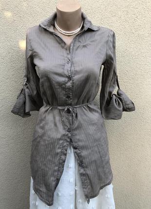 Легка,шовкове повітряна блуза,туніка,сукня-сорочка)