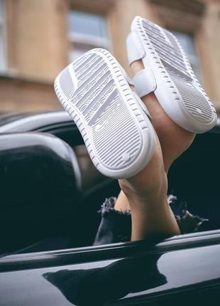 Кросівок nike benassi duo ultra side white тапочки5 фото