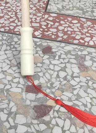 Зонт декоративный китайский розовый с кисточками сакура