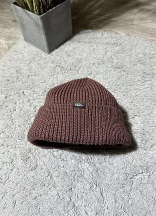 Оригинальная шапка от бренда “vans off the wall”