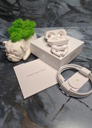 Наушники apple airpods 3 hc with wireless charging case (mme73ch/a) white5 фото