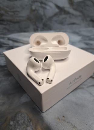 Наушники apple airpods 3 hc with wireless charging case (mme73ch/a) white4 фото
