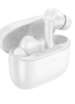 Наушники беспроводные bluetooth 5.3 hoco eq2 thought true wireless bt headset белые