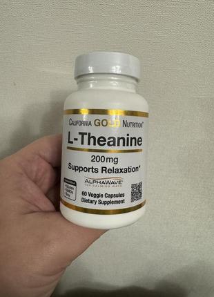 L-теанін (200 мг) - 60 капсул3 фото