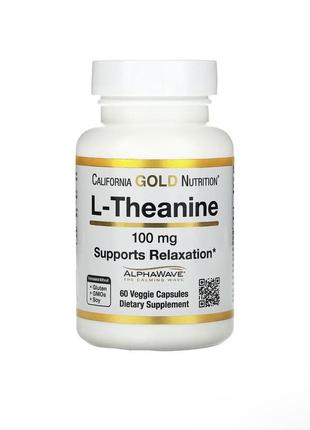 L - Теанин - 100 мг - 60 капсул