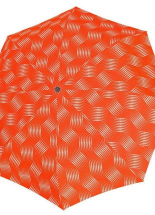 Легкий оранжевый женский зонт doppler ( полный автомат ), арт. 7441465 wa01