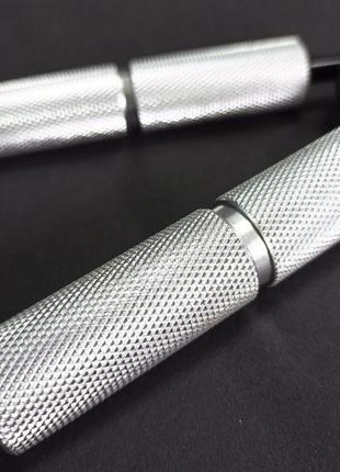 Еспандер-ножиці алюмінієвий powerplay 4322 (90 кг) pro+  срібний10 фото