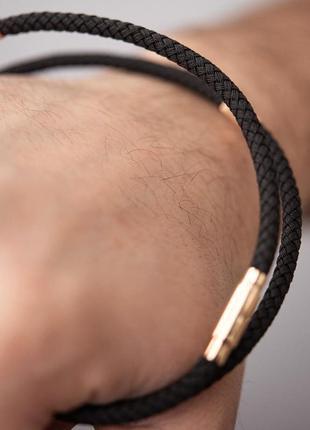 Ювелірний шнурок із золотою застібкою 732324007 фото