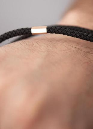 Ювелірний шнурок із золотою застібкою 732324005 фото