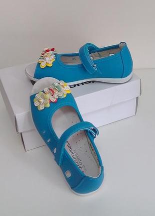Дитячі літні туфлі для дівчинки тм шалунішка