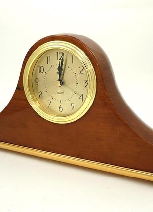 Годинник настільний. годинник камінний. дерев'яний настільний годинник6 фото