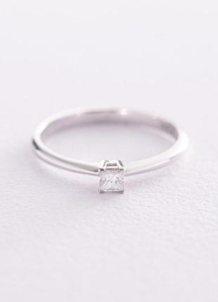 Помолвочное золотое кольцо с бриллиантом 
2210711213 фото