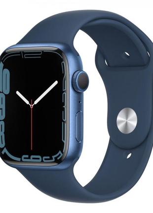 Смарт годинник smart watch i7 pro max з сенсорним екраном, blue