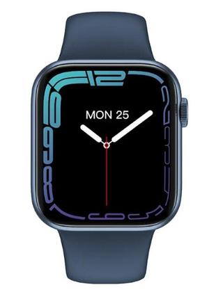 Смарт часы smart watch i7 pro max с сенсорным экраном, blue2 фото