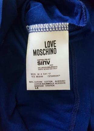 Футболка love moschino,оригинал6 фото