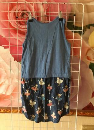 Літнє плаття для дівчинки на ріст 122 3