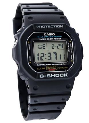 Мужские часы casio g-shock dw-5600e-1ver, черный цвет