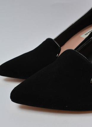 Класика елегантні замшеві туфлі бренд dune3 фото