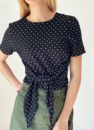 Стильний топ в горох new look