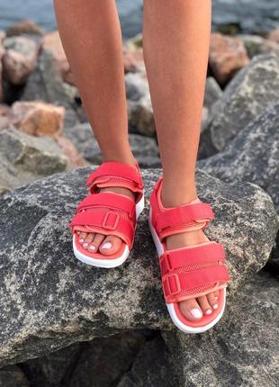 Сандали adidas adilette sandals pink сандалі босоніжки босоножки red6 фото