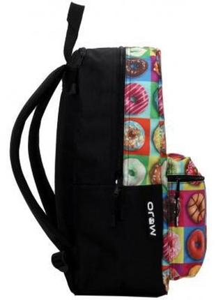 Рюкзак школьный mojo пончики мульти (kaa9984437) - топ продаж!3 фото