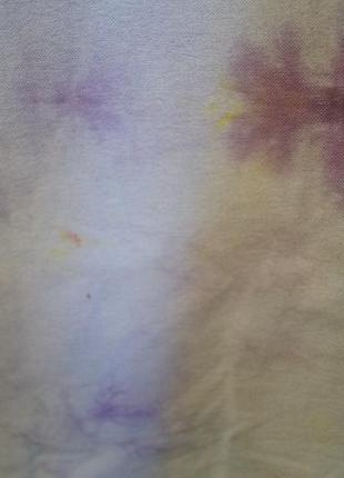 Кастомная рубашка тай-дай tie-dye custom цветные разводы4 фото
