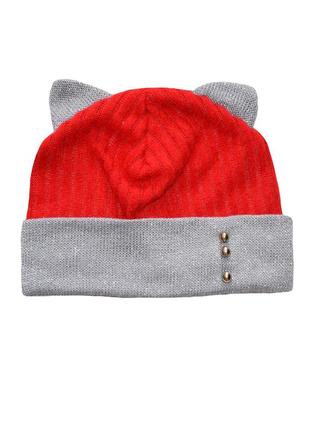 Шапка дівчинці від 3 до 9 місяців на підкладці 42/46