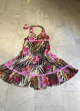 Легкий ,натуральний,подовжений сарафан