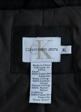Мужская винтажная куртка calvin klein mens vintage padded black pea jacket8 фото