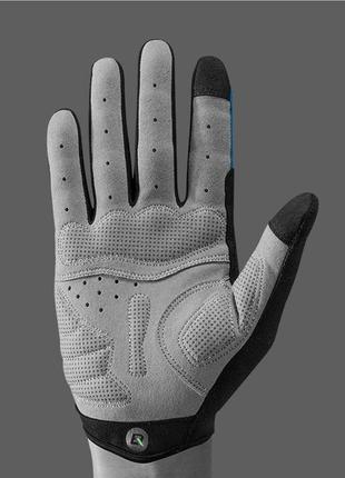 Повнопалі рукавички rockbros s109-1b чорний з сірим3 фото