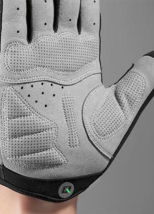Повнопалі рукавички rockbros s109-1b чорний з сірим4 фото