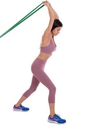 Резинка петля для подтягиваний zelart fi-941-4 power bands зеленый