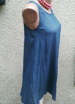 Легкое,воздушное платье-майка,туника,сарафан,хлопок2 фото