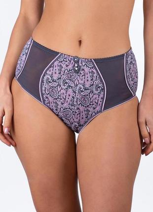Женские трусы микрофибра lanny mode 52781 серые размер xl