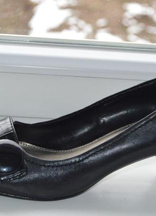 Туфлі шкіра contra by dune розмір 39, туфли кожа