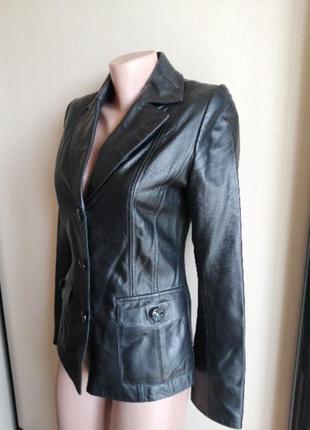 Пиджак кожа турция