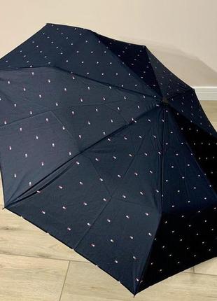 Компактный зонт tommy hilfiger томми хилфигер оригинал8 фото