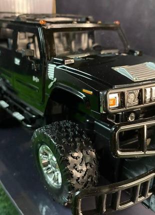 Джип на радіоуправлінні "hummer 5.7" чорний. машинка на пульті управління джип на пульті управління