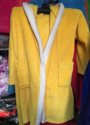 Дитячий махровий халат, в наявності розміри і забарвлення2 фото