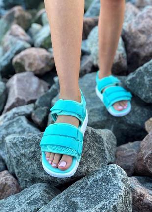 Жіночі літні сандалі, сандалі адідас, босоніжки3 фото
