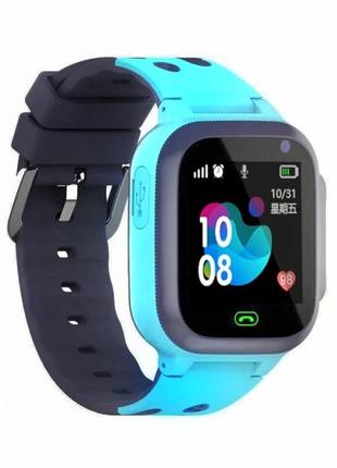 Дитячий годинник smart watch q16 (блакитний)