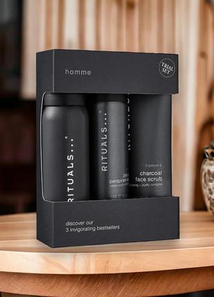 Rituals дорожный набор rituals homme collection trial size