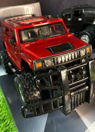 Джип на радиоуправлении "hummer 5.7" красный. машинка на пульте управления, джип на пультена аккумуляторе