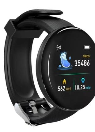 Фитнес трекер smart band mi d18 (черный)