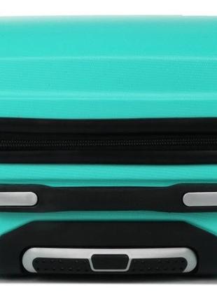 Малый дорожный чемодан на четырех колесах цвет темно-зеленый wings чемодан размер xs ручная кладь чемодан6 фото