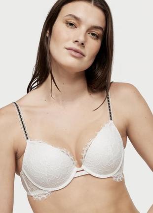 Комплект нижнего белья victoria’s secret бюстгальтер 34b (75b), 36b (80b), трусики s, m. нижнее белье виктория сикрет3 фото